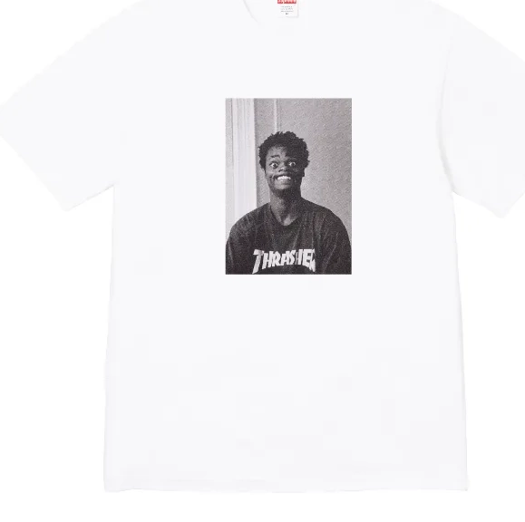 Black M and L XL White S T-shirt THARSHER 0817